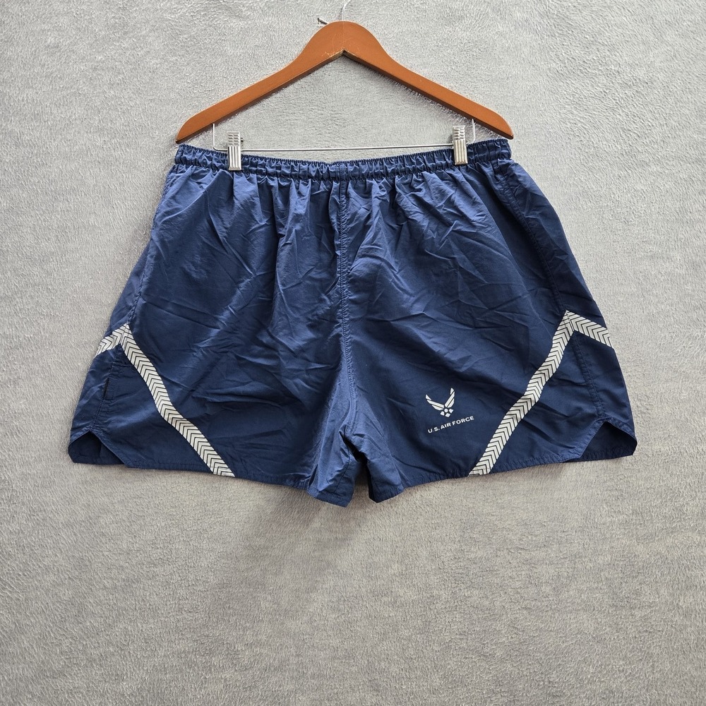 US Air Force Women Activewear Shorts 2XL Blue Trunk Physical Training